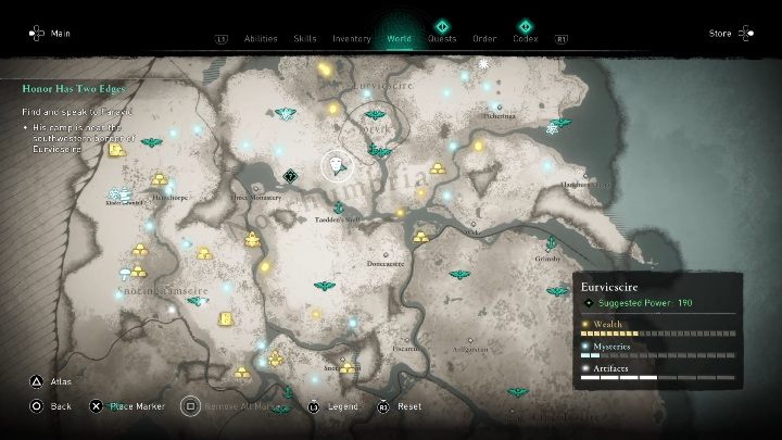 You will find the mask underneath Jorvik - Assassins Creed Valhalla: Roman Artifact - Eurvicscire, secrets, locations - Eurvicscire - Assassins Creed Valhalla Guide and Walkthrough