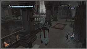 You're in Masyaf now, and you need to report to your master - Masyaf - Memory Block 01 - Assassins Creed (XBOX360) - Game Guide and Walkthrough