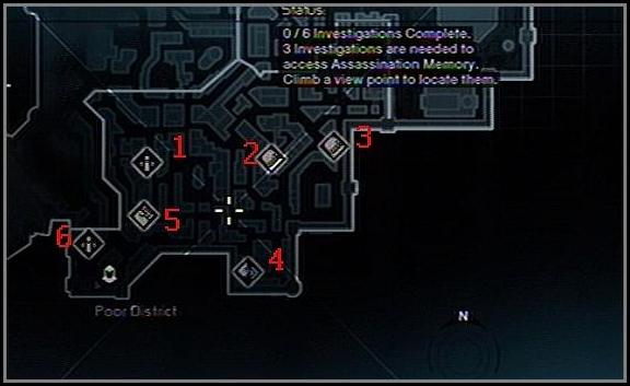 Tasks in the Poor District in Jerusalem. - Majd Addin of Jerusalem - Memory Block 04 - Assassins Creed (XBOX360) - Game Guide and Walkthrough