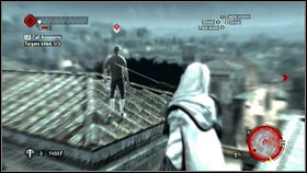 When you will see the man, he will start running away [1] - Thieves Quests - p. 2 | Side Quests - Side Quests - Assassins Creed: Brotherhood Game Guide & Walkthrough