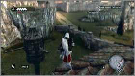 Now, you can kill two guys standing near the building [1] - Assassins Contracts - p. 1 | Side Quests - Side Quests - Assassins Creed: Brotherhood Game Guide & Walkthrough