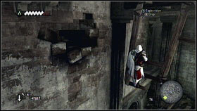 Move to the right side and jump on another pillar [1] - Romulus Lairs - p. 2 | Side Quests - Side Quests - Assassins Creed: Brotherhood Game Guide & Walkthrough