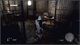 When sou will be on the balcony, turn right - Romulus Lairs - p. 2 | Side Quests - Side Quests - Assassins Creed: Brotherhood Game Guide & Walkthrough