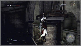 Soon, you will get to the wooden platform [1] - Romulus Lairs - p. 2 | Side Quests - Side Quests - Assassins Creed: Brotherhood Game Guide & Walkthrough