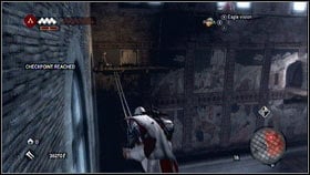 Soon, you will get to the room with the ladder [1] - Romulus Lairs - p. 6 | Side Quests - Side Quests - Assassins Creed: Brotherhood Game Guide & Walkthrough