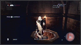 After rescuing these prisoners, follow them and fight with all enemies [1] - Leonardos Machines - p. 2 | Side Quests - Side Quests - Assassins Creed: Brotherhood Game Guide & Walkthrough