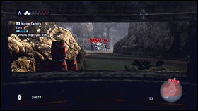 When the first target will be destroyed, go straight ahead and shoot another enemies - Leonardos Machines - p. 2 | Side Quests - Side Quests - Assassins Creed: Brotherhood Game Guide & Walkthrough