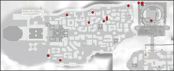 1 - Introduction & Treasure Maps | Treasures and Merchant Quests - Treasures and Merchant Quests - Assassins Creed: Brotherhood Game Guide & Walkthrough