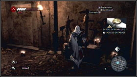 2 - Romulus Lair | Treasures and Merchant Quests - Treasures and Merchant Quests - Assassins Creed: Brotherhood Game Guide & Walkthrough