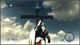 The next feather can be found on the top of the Pantheon - Detailed Description | Feathers - Feathers - Assassins Creed: Brotherhood Game Guide & Walkthrough