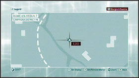 The second feather is in the ruins [1] - Detailed Description | Feathers - Feathers - Assassins Creed: Brotherhood Game Guide & Walkthrough