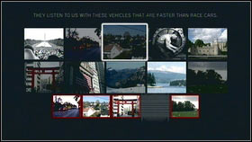 In the first phase, you will have to pick 5 pictures [1] - Detailed Description - p. 3 | Puzzles - Puzzles - Assassins Creed: Brotherhood Game Guide & Walkthrough