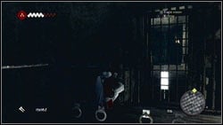 After entering the hole [1], go through the corridor and enter the grotto with some platforms - Detailed Description - p. 5 | Borgias Flags - Borgias Flags - Assassins Creed: Brotherhood Game Guide & Walkthrough