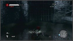 After killing the leader [1], jump into the water - Detailed Description - p. 5 | Borgias Flags - Borgias Flags - Assassins Creed: Brotherhood Game Guide & Walkthrough