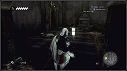 When you will be in the higher part of the room, you will pass some open door [1] - Detailed Description - p. 5 | Borgias Flags - Borgias Flags - Assassins Creed: Brotherhood Game Guide & Walkthrough