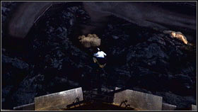 Climb on it (RT + A) [1], and jump down landing on the hay [2] - Sequence 2 - A Wilderness of Tiger - p. 1 | Walkthrough - Walkthrough - Assassins Creed: Brotherhood Game Guide & Walkthrough