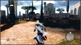 After a short conversation you will get the cure - Sequence 2 - A Wilderness of Tiger - p. 2 | Walkthrough - Walkthrough - Assassins Creed: Brotherhood Game Guide & Walkthrough