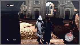 When you will get them, follow Machiavelli [1] - Sequence 2 - A Wilderness of Tiger - p. 3 | Walkthrough - Walkthrough - Assassins Creed: Brotherhood Game Guide & Walkthrough