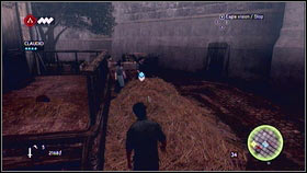 To stay under cover you can always stay among other people [1] or just hide in the hay [2] - Sequence 3 - The Fighter, The Lover and The Thief - p. 1 | Walkthrough - Walkthrough - Assassins Creed: Brotherhood Game Guide & Walkthrough