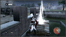 Catch the wall and go to the other side [1] - Sequence 4 - Den of Thieves - p. 1 | Walkthrough - Walkthrough - Assassins Creed: Brotherhood Game Guide & Walkthrough