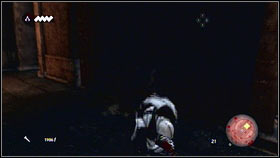Soon guard will be returning to his starting position [1] - Sequence 4 - Den of Thieves - p. 2 | Walkthrough - Walkthrough - Assassins Creed: Brotherhood Game Guide & Walkthrough