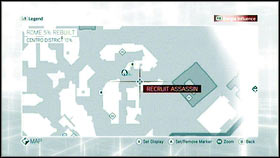 After speaking with Machiavelli [1] people harassed by Borgias guards will be marked on the map [2] - Sequence 4 - Den of Thieves - p. 3 | Walkthrough - Walkthrough - Assassins Creed: Brotherhood Game Guide & Walkthrough