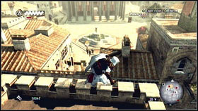 During the trip you will meet some guards [1] - Sequence 5 - The Banker - p. 1 | Walkthrough - Walkthrough - Assassins Creed: Brotherhood Game Guide & Walkthrough