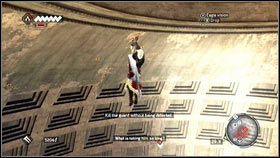 Now you have to kill the guard inside the Pantheon [1] - Sequence 5 - The Banker - p. 1 | Walkthrough - Walkthrough - Assassins Creed: Brotherhood Game Guide & Walkthrough