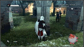 The best option to do it properly is to use some mercenaries and other assassins - Sequence 6 - The Baron De Valois - p. 1 | Walkthrough - Walkthrough - Assassins Creed: Brotherhood Game Guide & Walkthrough