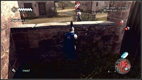 In the village, your troops will be stopped again [1] - Sequence 6 - The Baron De Valois - p. 1 | Walkthrough - Walkthrough - Assassins Creed: Brotherhood Game Guide & Walkthrough