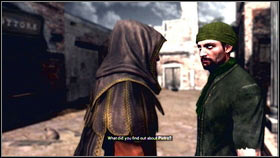 After the fight follow De Volpe until you will get to the marked location [1] - Sequence 7 - The Key to the Castello - p. 1 | Walkthrough - Walkthrough - Assassins Creed: Brotherhood Game Guide & Walkthrough