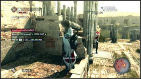 In one moment Michelette will take off his horse [1] - Sequence 7 - The Key to the Castello - p. 1 | Walkthrough - Walkthrough - Assassins Creed: Brotherhood Game Guide & Walkthrough