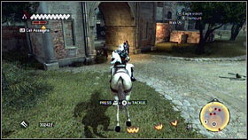 When the doctor will take care of Pietro, Ezio will see a well known man [1] - Sequence 7 - The Key to the Castello - p. 2 | Walkthrough - Walkthrough - Assassins Creed: Brotherhood Game Guide & Walkthrough