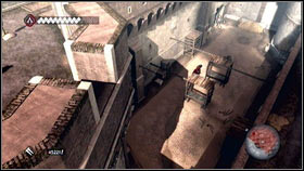 You will see another two soldiers there, kill them silently [1] - Sequence 8 - The Borgia - p. 1 | Walkthrough - Walkthrough - Assassins Creed: Brotherhood Game Guide & Walkthrough