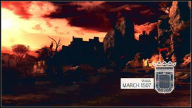 After speaking with Leonardo [1], go outside and you will be transported to the battlefield [1] - Sequence 8 - The Borgia - p. 2 | Walkthrough - Walkthrough - Assassins Creed: Brotherhood Game Guide & Walkthrough