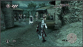 Before you will follow Mario and his people go upstairs and speak with Claudia - Main Plot - Sequence 3 - Main Plot - Assassins Creed II - Game Guide and Walkthrough