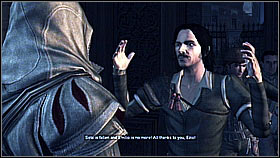 On the roof eliminate four guards and then go down from the south - Main Plot - Sequence 7 - Part 3 - Main Plot - Assassins Creed II - Game Guide and Walkthrough