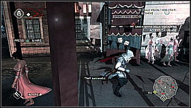 Now get close to women that are walking behind him - Main Plot - Sequence 9 - Part 2 - Main Plot - Assassins Creed II - Game Guide and Walkthrough