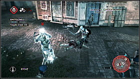 D'Alviano will need your help - jump down into the water - Main Plot - Sequence 10 - Main Plot - Assassins Creed II - Game Guide and Walkthrough