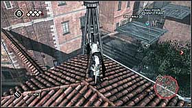 You must follow courier and try to be at a proper distance - Main Plot - Sequence 11 - Main Plot - Assassins Creed II - Game Guide and Walkthrough