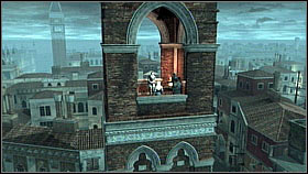 Ezio will talk with his companions [1] and later he will be marked - Main Plot - Sequence 11 - Main Plot - Assassins Creed II - Game Guide and Walkthrough