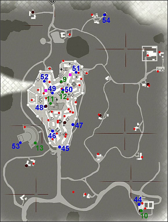 1 - General maps - Tuscany - Cities - General maps - Assassins Creed II - Game Guide and Walkthrough