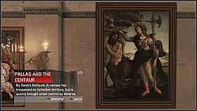Pallas and the Centaur - 3050 f - availability: Florence - Paintings collection - Economics, equipment and combat - Assassins Creed II - Game Guide and Walkthrough