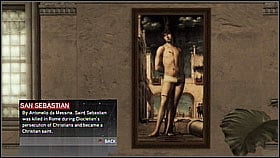 San Sebastian - 163 f - availability: Venice - Paintings collection - Economics, equipment and combat - Assassins Creed II - Game Guide and Walkthrough