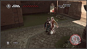 We head south to a marked area - Side Quests - Beatem Up Events - Side Quests - Assassins Creed II - Game Guide and Walkthrough