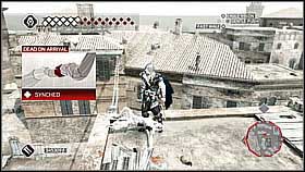 Very simple task: target your enemy, chase him [1] and kill - Side Quests - Assassinations - Part 3 - Side Quests - Assassins Creed II - Game Guide and Walkthrough