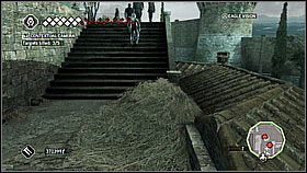 For the third soldier climb on a small tower - Side Quests - Assassinations - Part 4 - Side Quests - Assassins Creed II - Game Guide and Walkthrough