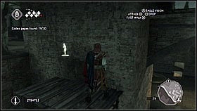 Statuette #2 (Venus) - Side Quests - Statuettes - Monteriggioni / Villa - Side Quests - Assassins Creed II - Game Guide and Walkthrough