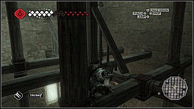 Climb on the window to get to the handles on the left - San Gimignano - Torre Grossas Secret - Dungeons - Assassins Creed II - Game Guide and Walkthrough