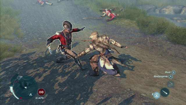 If you see a yellow triangle above an enemys head, it will mark that that enemy is preparing to lead out a special attack - Close range combat in Assassins Creed III Remastered - Combat system - Assassins Creed III Game Guide & Walkthrough